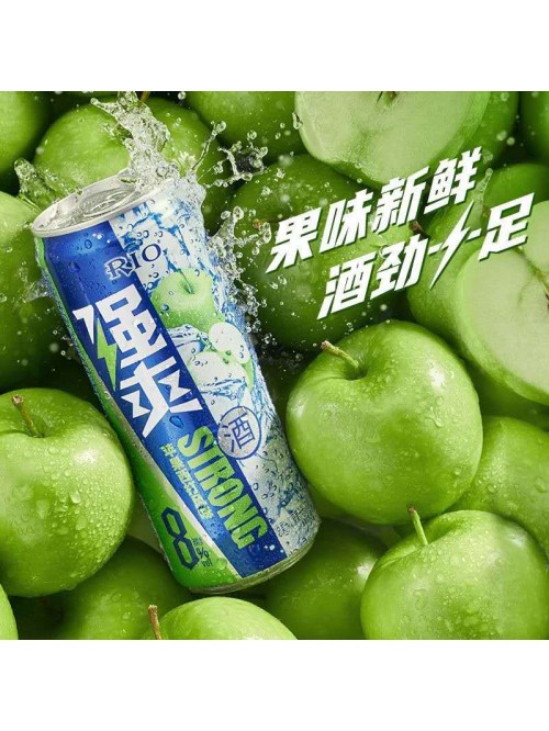 锐澳强爽苹果西打伏特加风 味8° 330ml ...