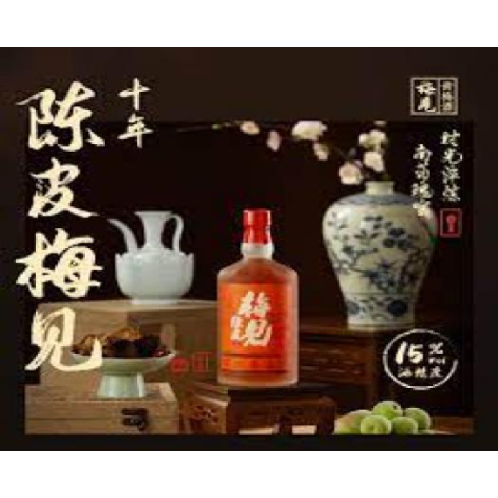 江小白梅见10年陈皮梅酒15 度 750ml