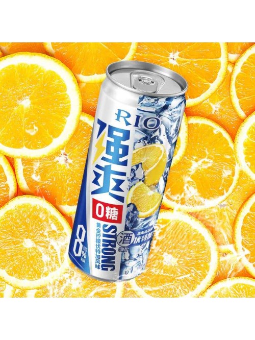 锐澳强爽柠檬伏特加风味8°  500ml (罐...