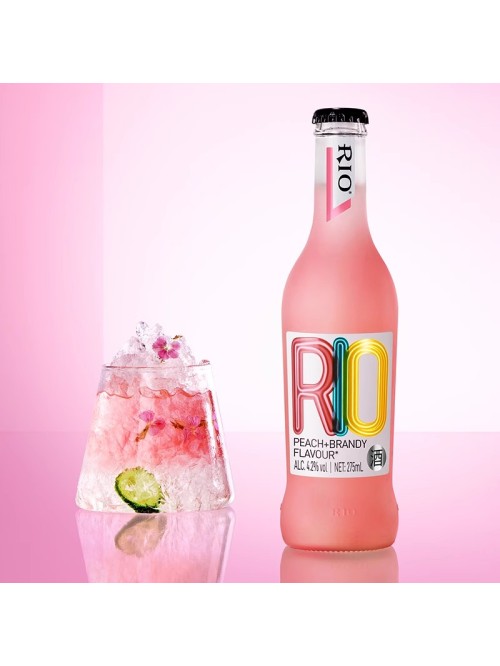 锐澳RIO鸡尾酒水蜜桃风味 275ml瓶装