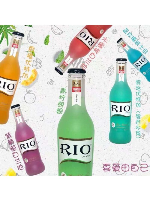 锐澳RIO鸡尾酒青柠朗姆风味 275ml瓶装