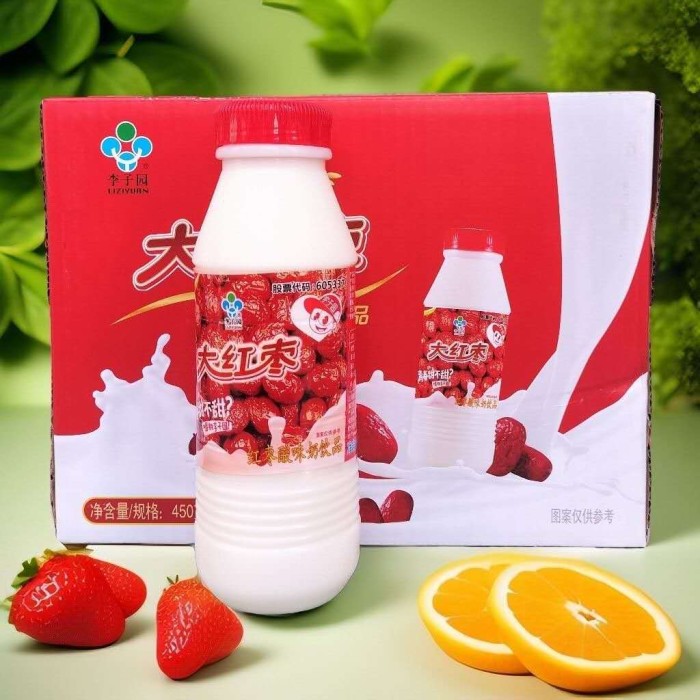 李子园大红枣酸奶