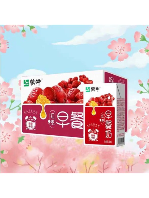 蒙牛早餐奶红枣味