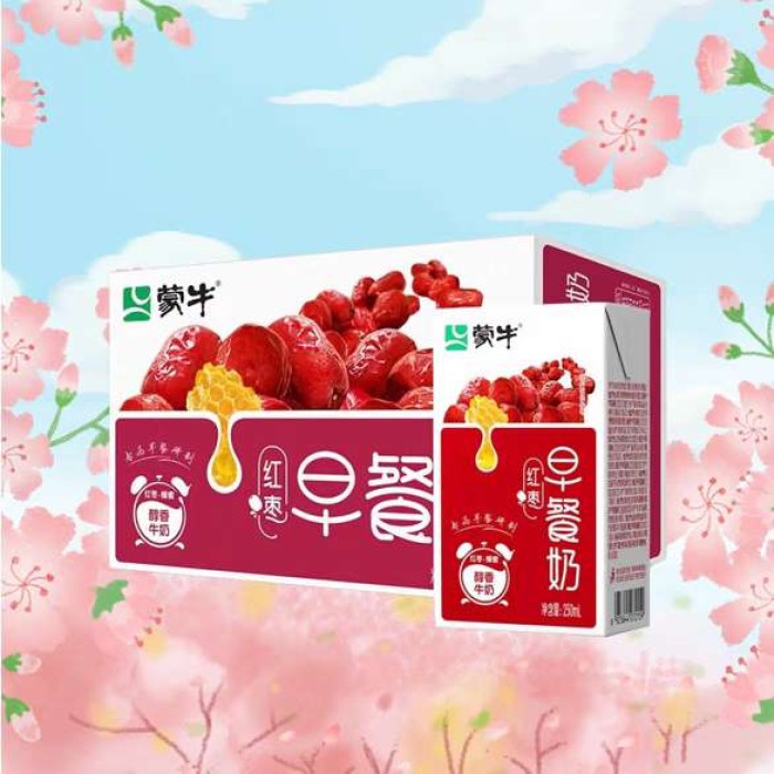 蒙牛早餐奶红枣味
