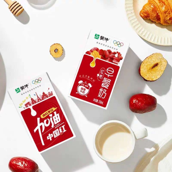 蒙牛早餐奶红枣味