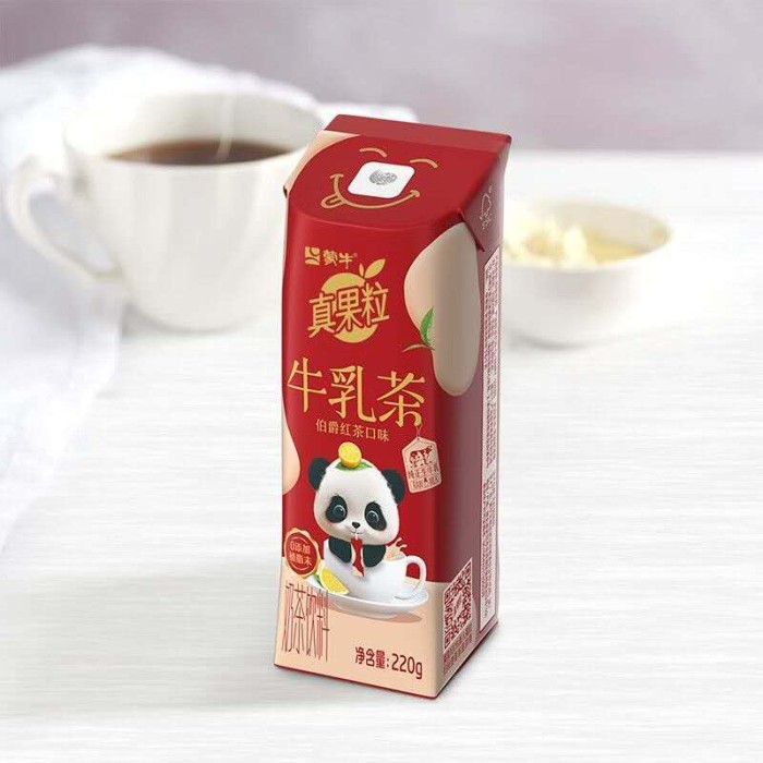 蒙牛真果粒牛乳茶伯爵红茶 味奶茶