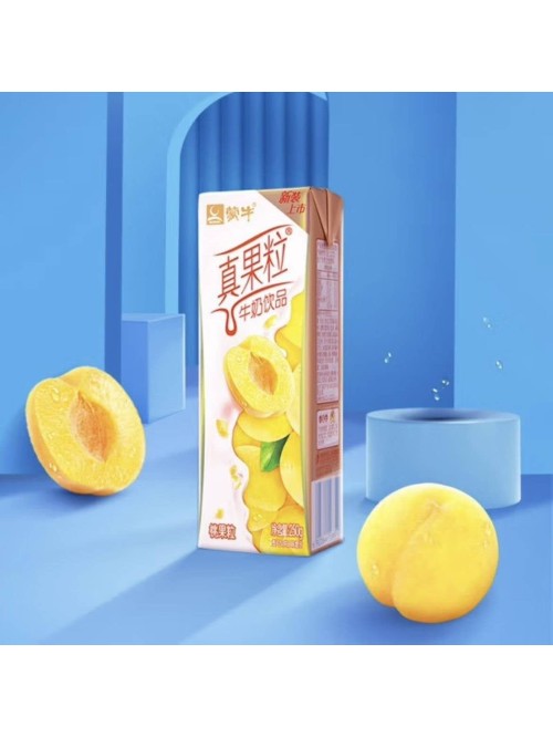 蒙牛真果粒桃果粒味