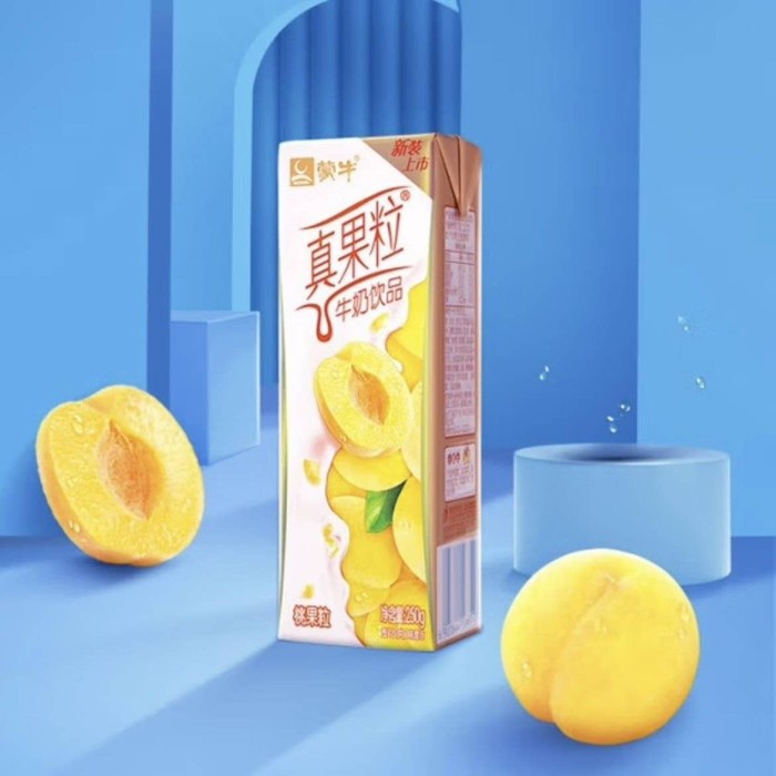 蒙牛真果粒桃果粒味