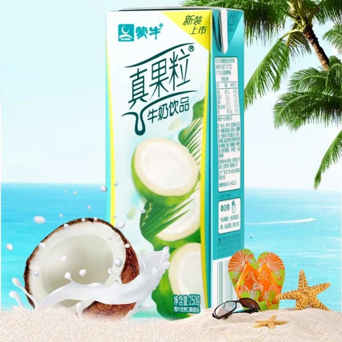 蒙牛真果粒椰果粒味