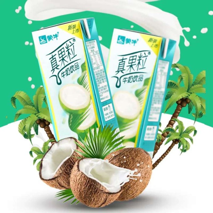 蒙牛真果粒椰果粒味