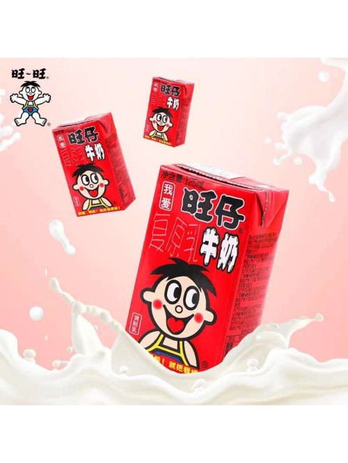 旺仔牛奶纸盒