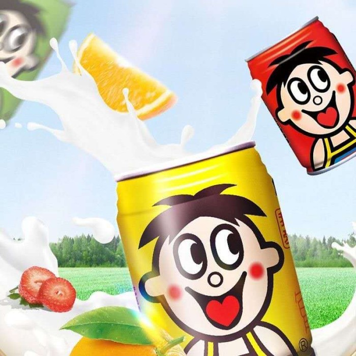旺仔牛奶复原乳果汁味 