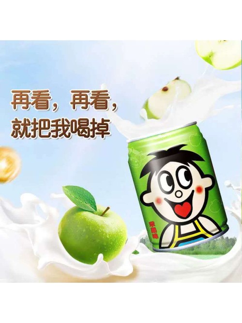 旺仔牛奶复原乳苹果味